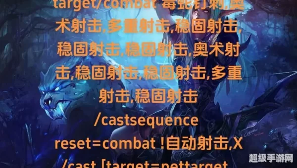 战斗贼一键输出宏